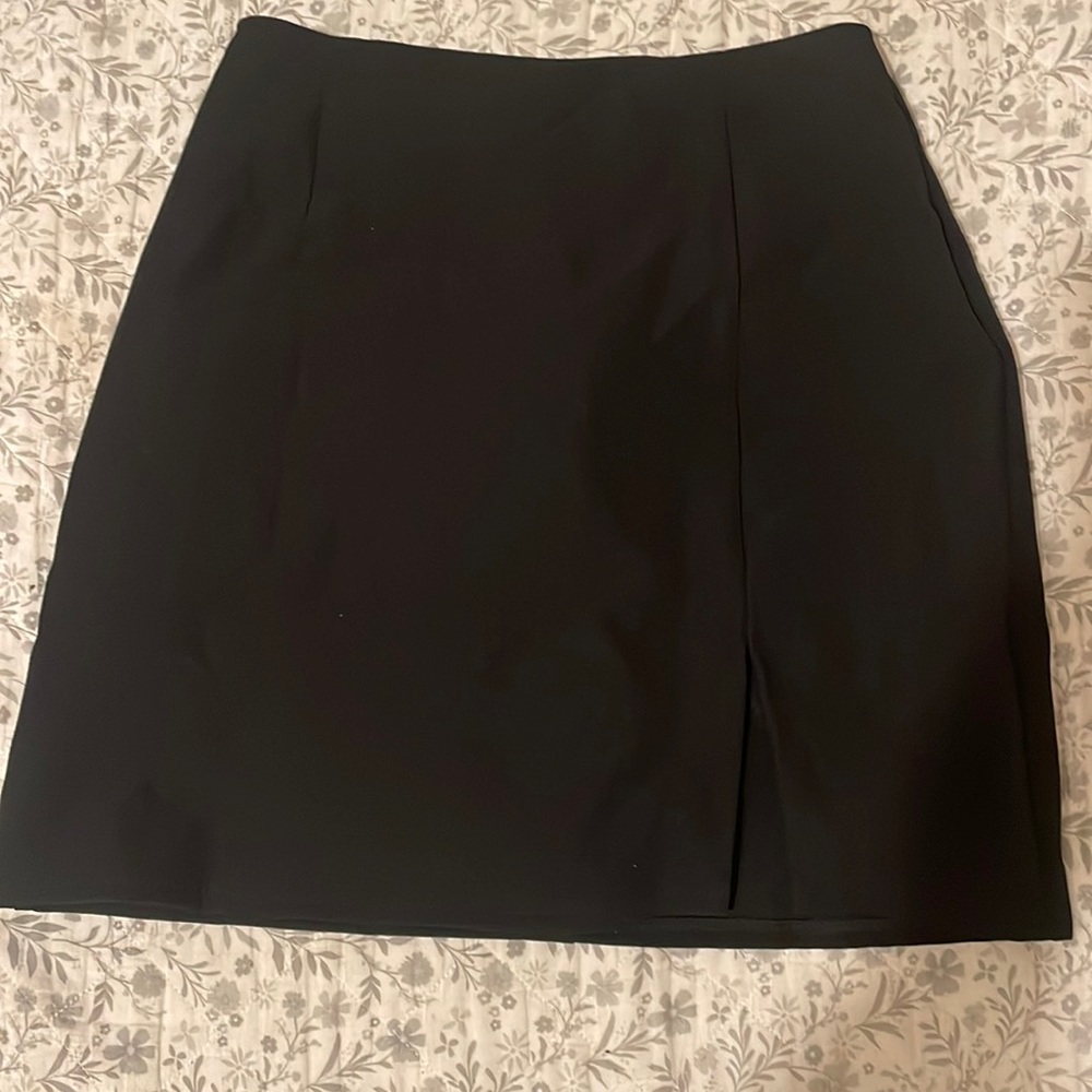 black waist skirt from cotton on